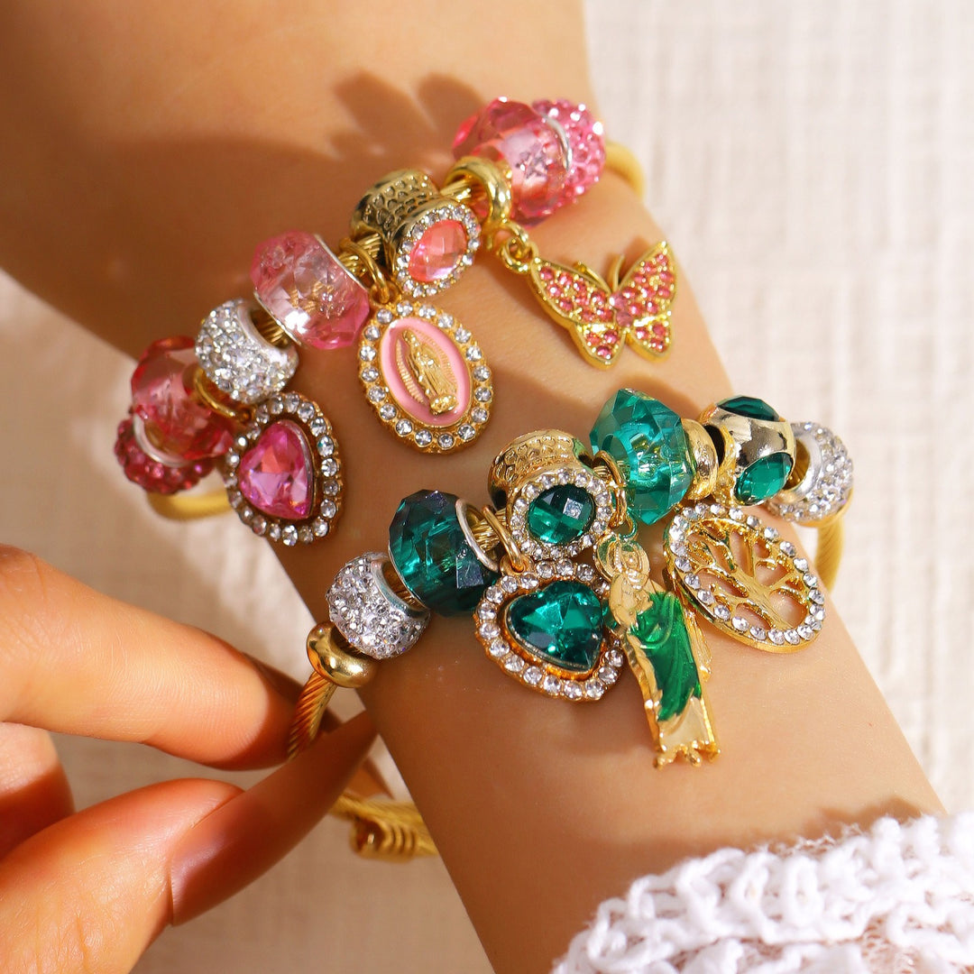 「Spiritual Charm」18K Gold DIY Protection Bracelet