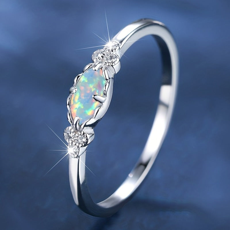 Aurora Marquise Opal Ring