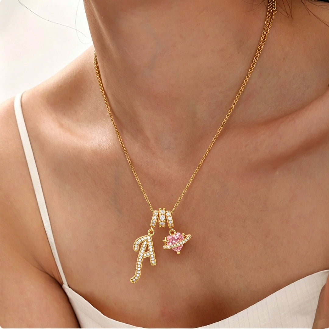 Personalized Initial Letter Necklace