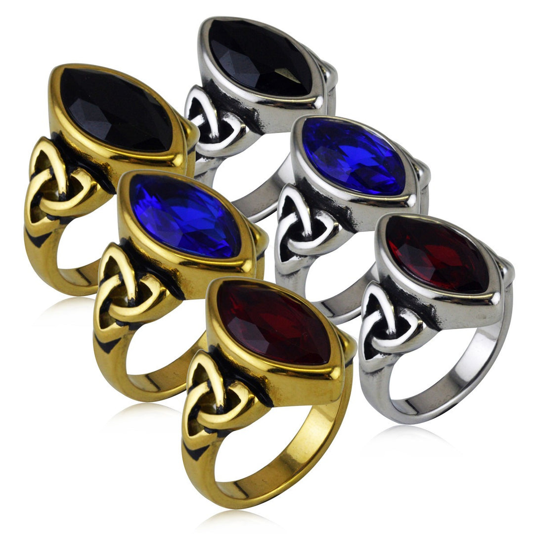 Celtic Knot Legacy Vintage Marquise Gem Ring