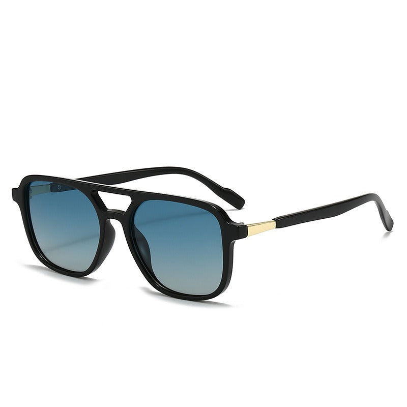 Classic Double Bridge Aviator Sunglasses for Women