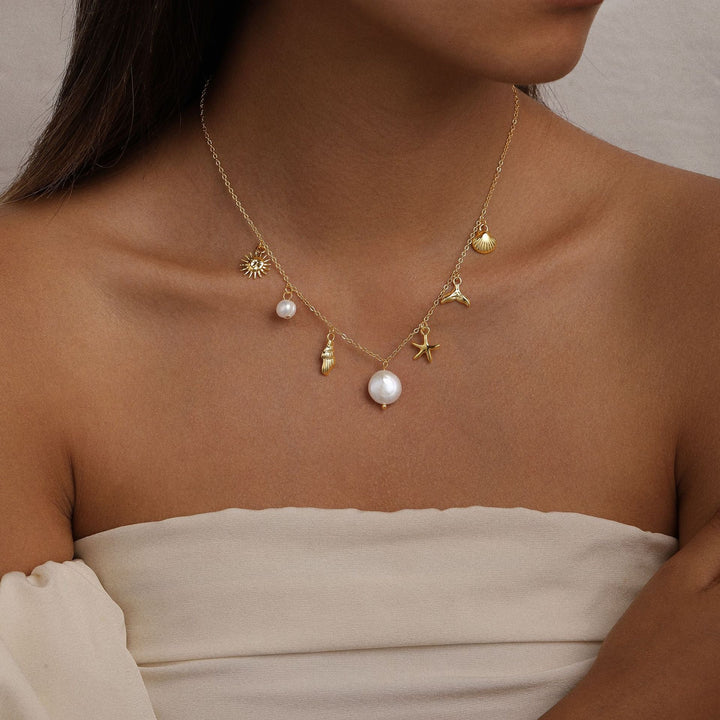 Multi-Charm Ocean Theme Necklace/Bracelet/Anklet