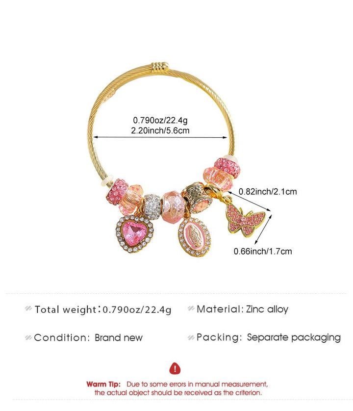 「Spiritual Charm」18K Gold DIY Protection Bracelet