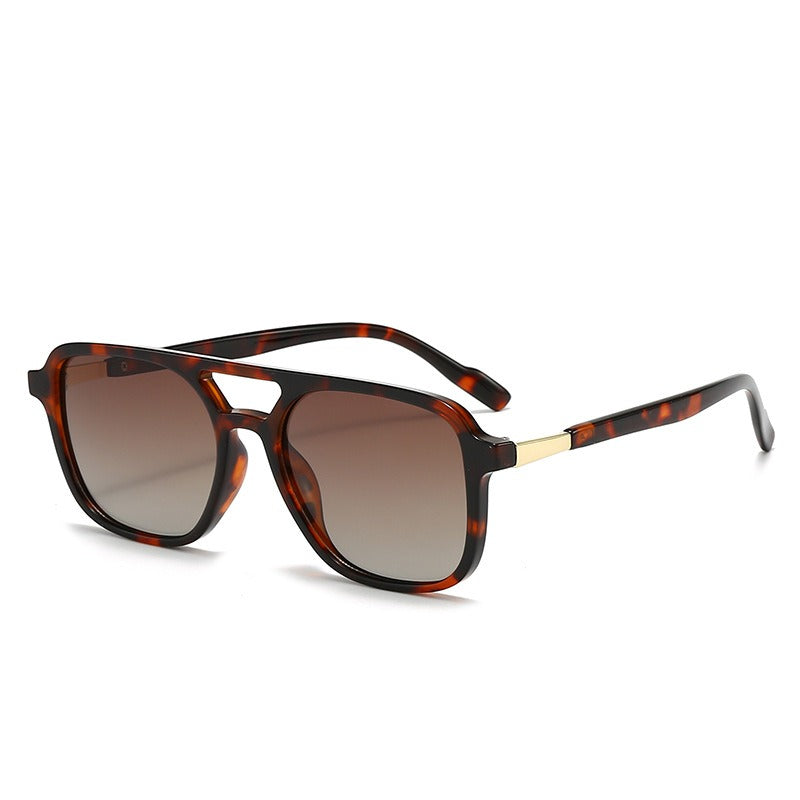 Classic Double Bridge Aviator Sunglasses for Women