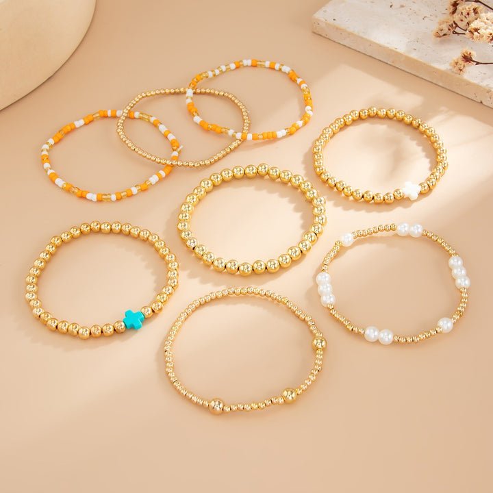 Boho Glow Deluxe Stackable Bracelet Stacks Set