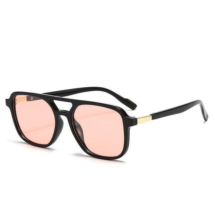 Classic Double Bridge Aviator Sunglasses for Women