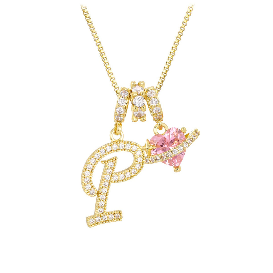 Personalized Initial Letter Necklace