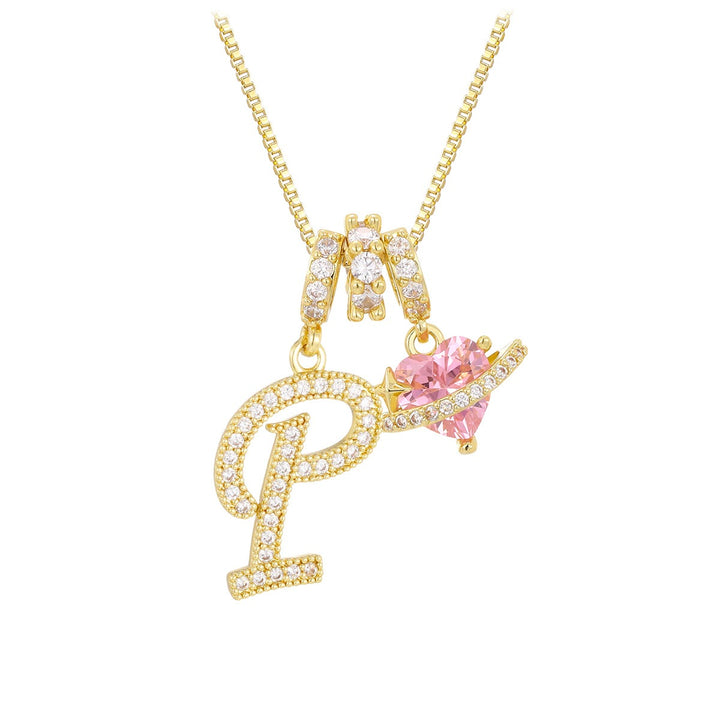 Personalized Initial Letter Necklace