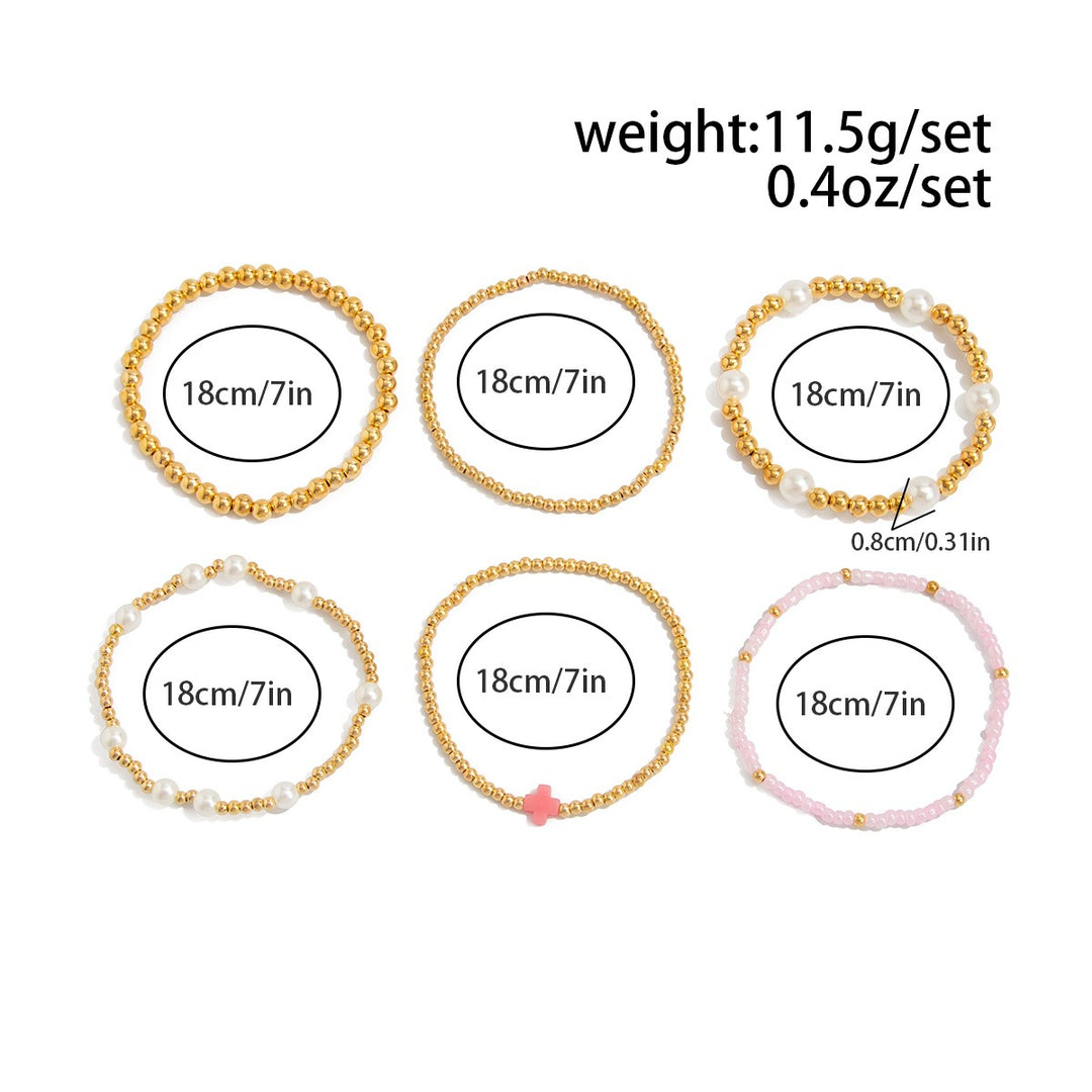 Boho Glow Deluxe Stackable Bracelet Stacks Set