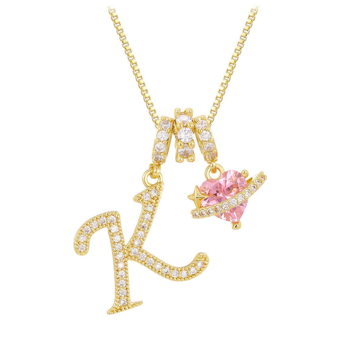 Personalized Initial Letter Necklace
