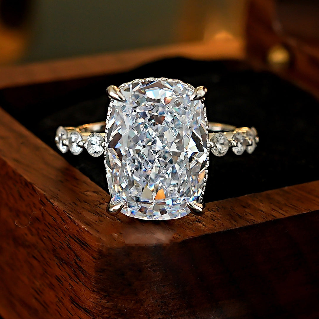 Classic Cushion Cut Solitaire Ring