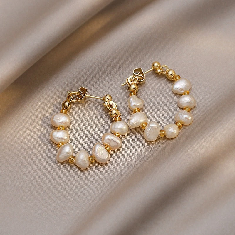 Classic French Pearl Earring
