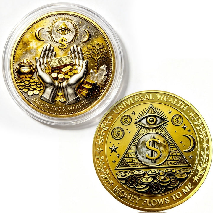 Universal Wealth Manifestation Coin