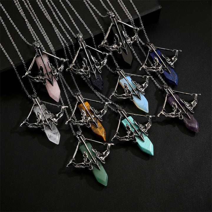 Cupid's Sword Natural Crystal Pendant