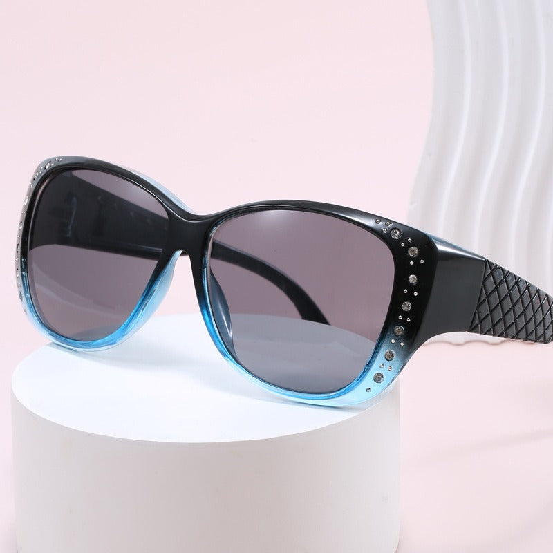 Rhinestone Cat-Eye Fit Over Sunglasses