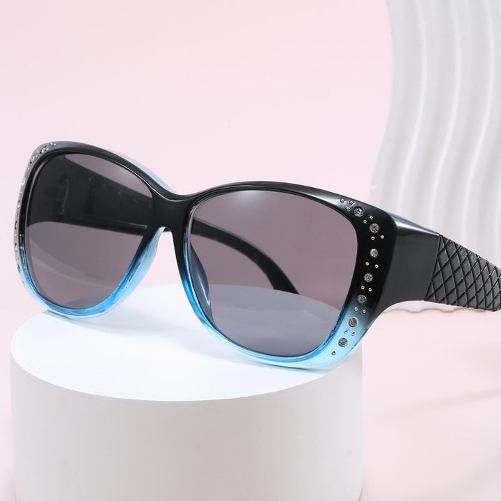 Rhinestone Cat-Eye Fit Over Sunglasses
