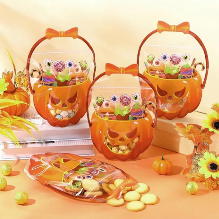 Halloween Party Fun Cute Transparent Candy Treat Bags