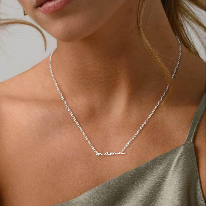 Beloved Mama 18K Gold Double Layer Mama Necklace