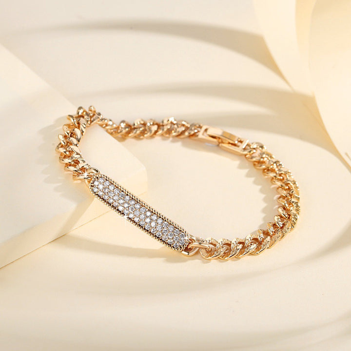Timeless Diamond S925 Silver Pave Cuban Link Bracelet