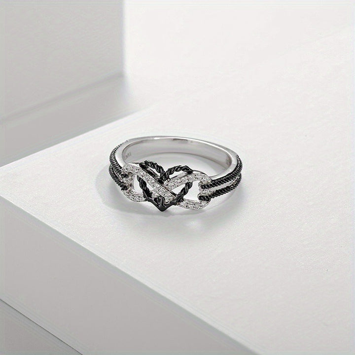 Anchor's Protection Two-Tone Twisted Anchor Ring
