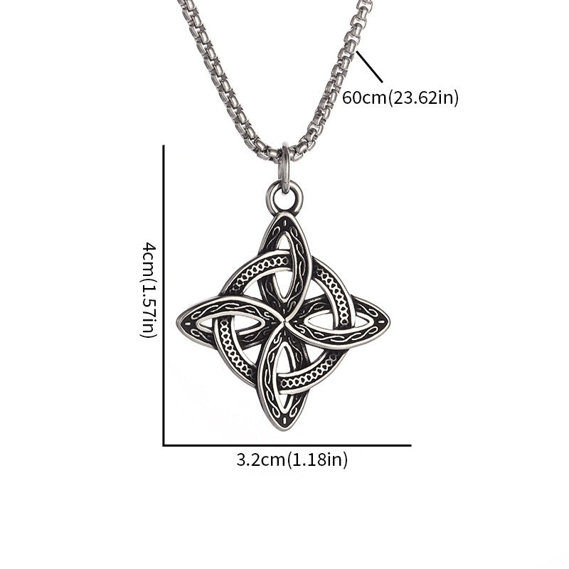 Witch's Knot Celtic Protection Necklace