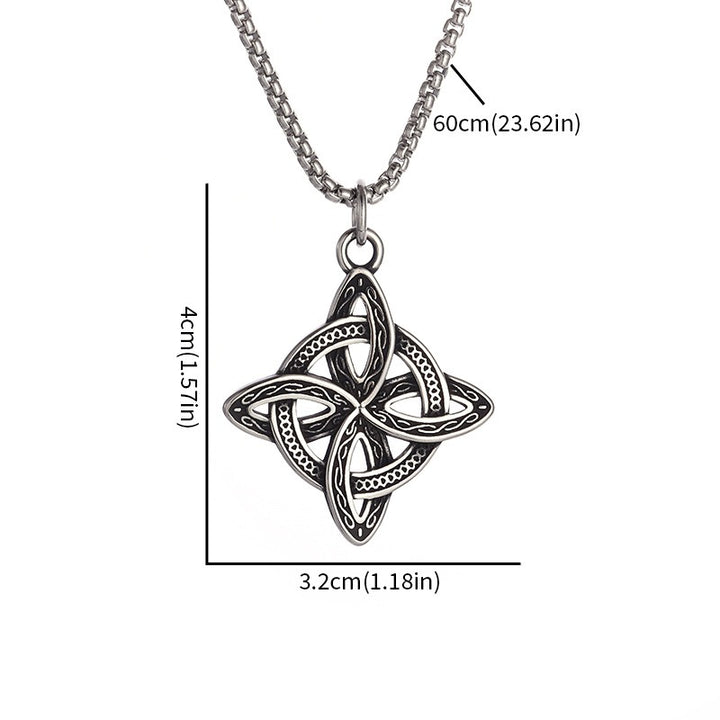 Witch's Knot Celtic Protection Necklace