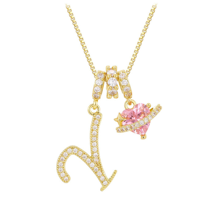 Personalized Initial Letter Necklace