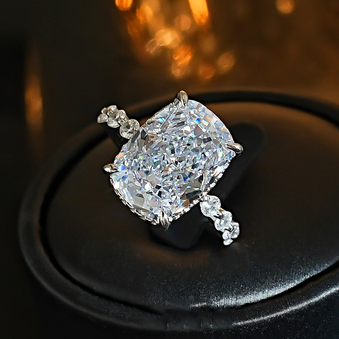 Classic Cushion Cut Solitaire Ring