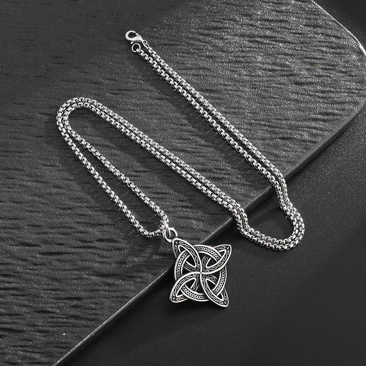 Witch's Knot Celtic Protection Necklace