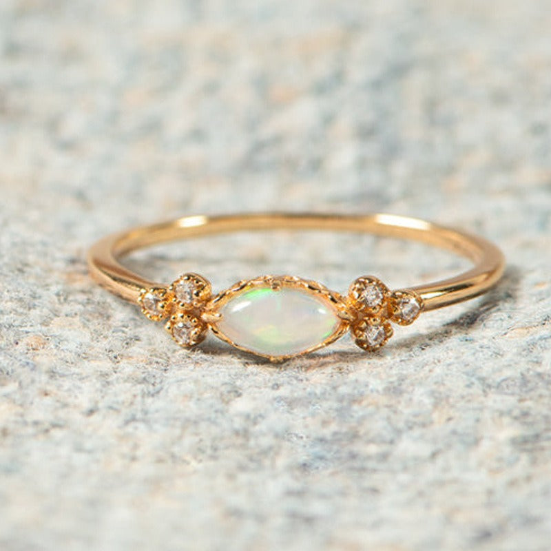 Aurora Marquise Opal Ring