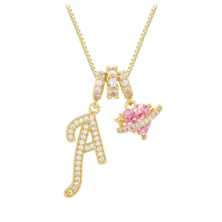 Personalized Initial Letter Necklace
