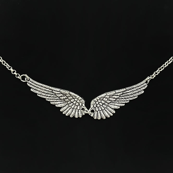 Freedom Wings Vintage Angel Wings Necklace
