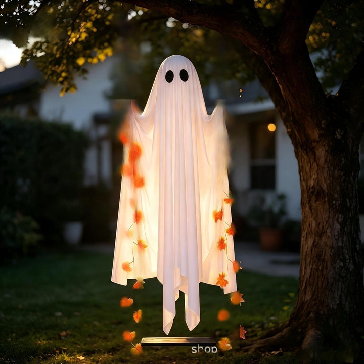 Halloween Ambient LED Glowing Ghost Swing
