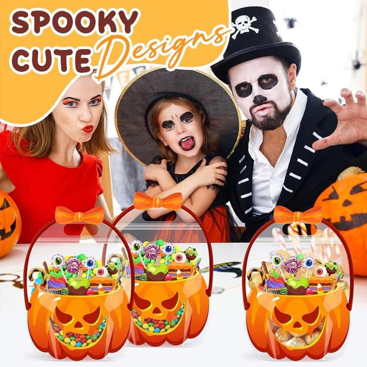 Halloween Party Fun Cute Transparent Candy Treat Bags
