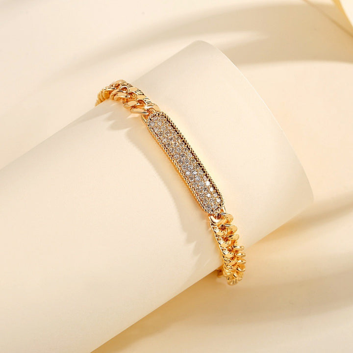 Timeless Diamond S925 Silver Pave Cuban Link Bracelet