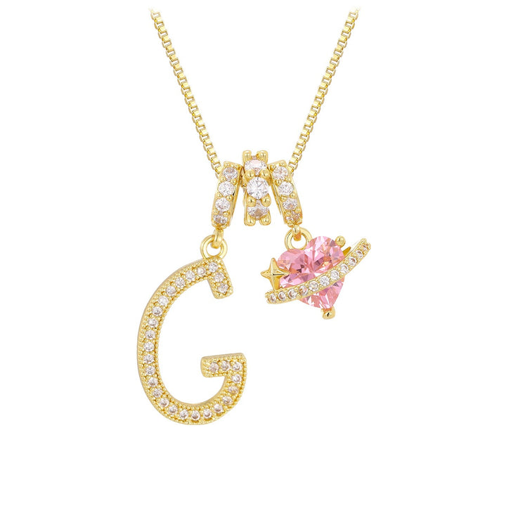 Personalized Initial Letter Necklace