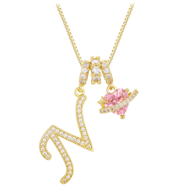 Personalized Initial Letter Necklace