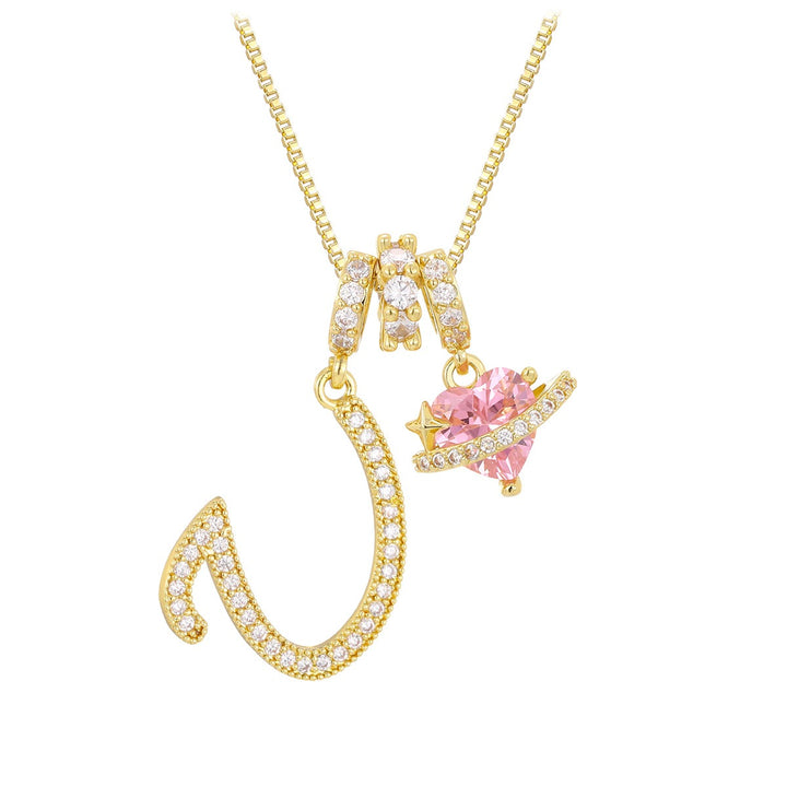 Personalized Initial Letter Necklace