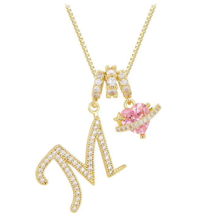 Personalized Initial Letter Necklace