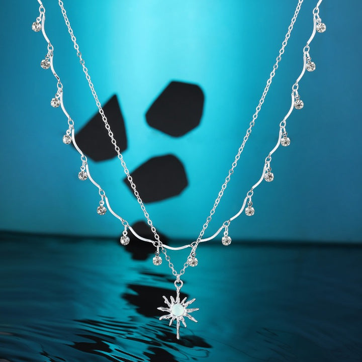 S925 Silver Celestial Layered Necklace