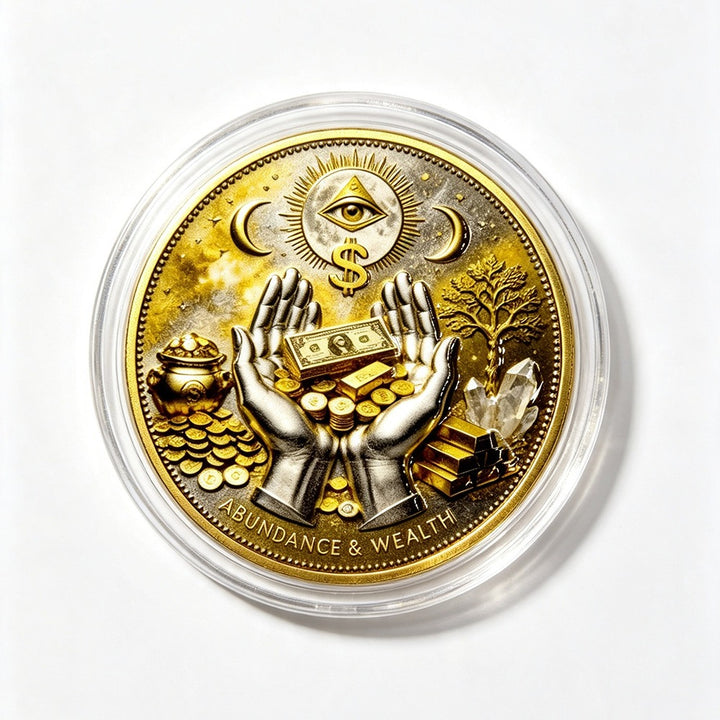 Universal Wealth Manifestation Coin