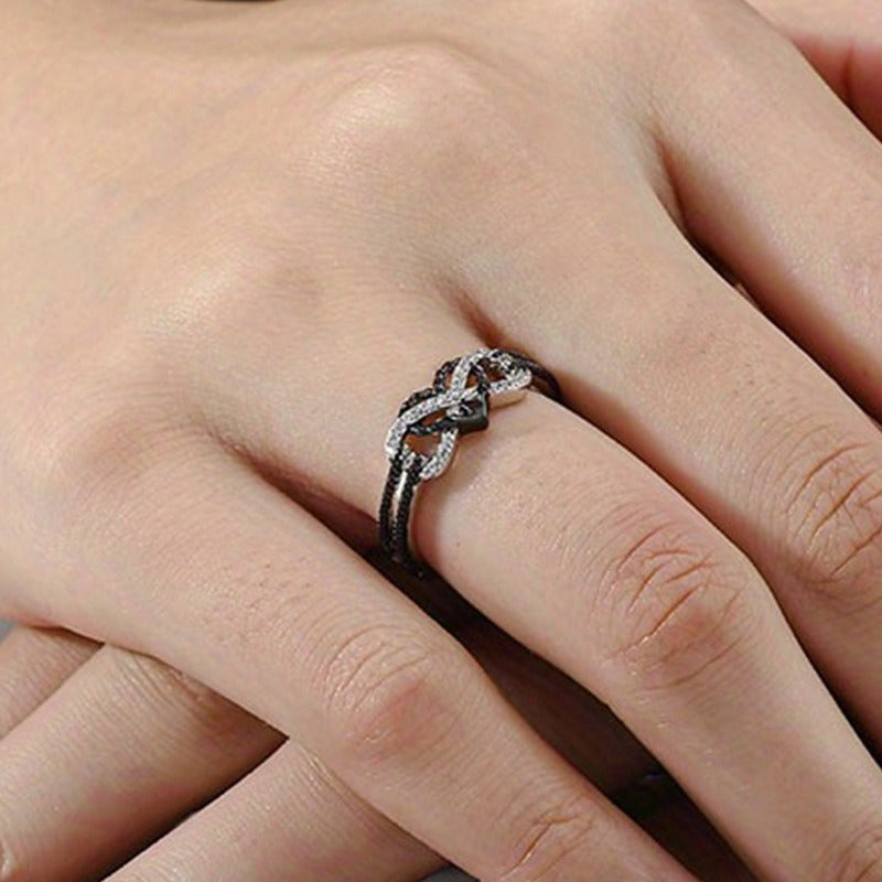 Anchor's Protection Two-Tone Twisted Anchor Ring