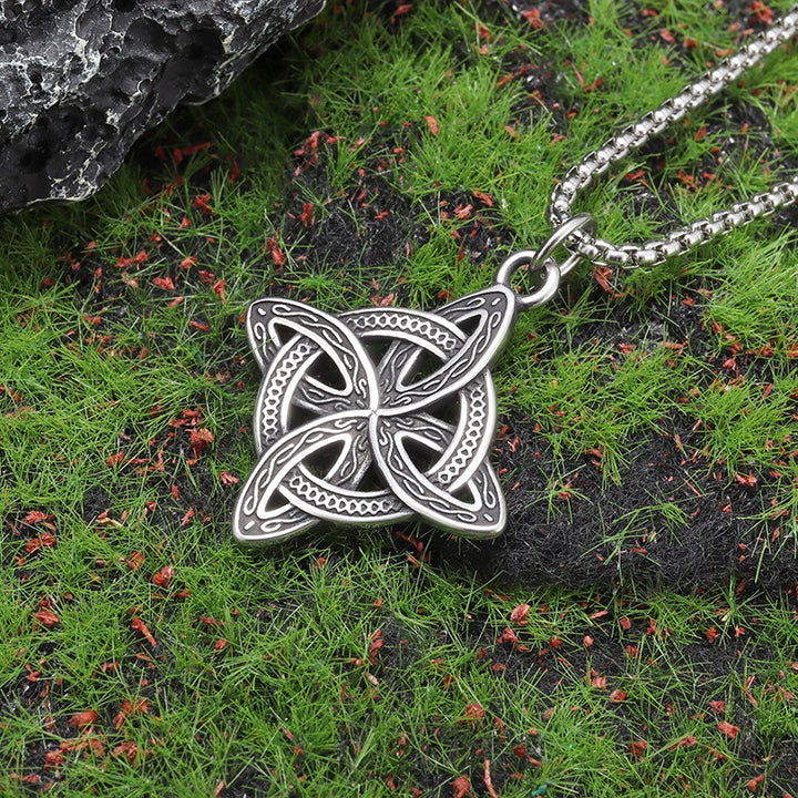 Witch's Knot Celtic Protection Necklace