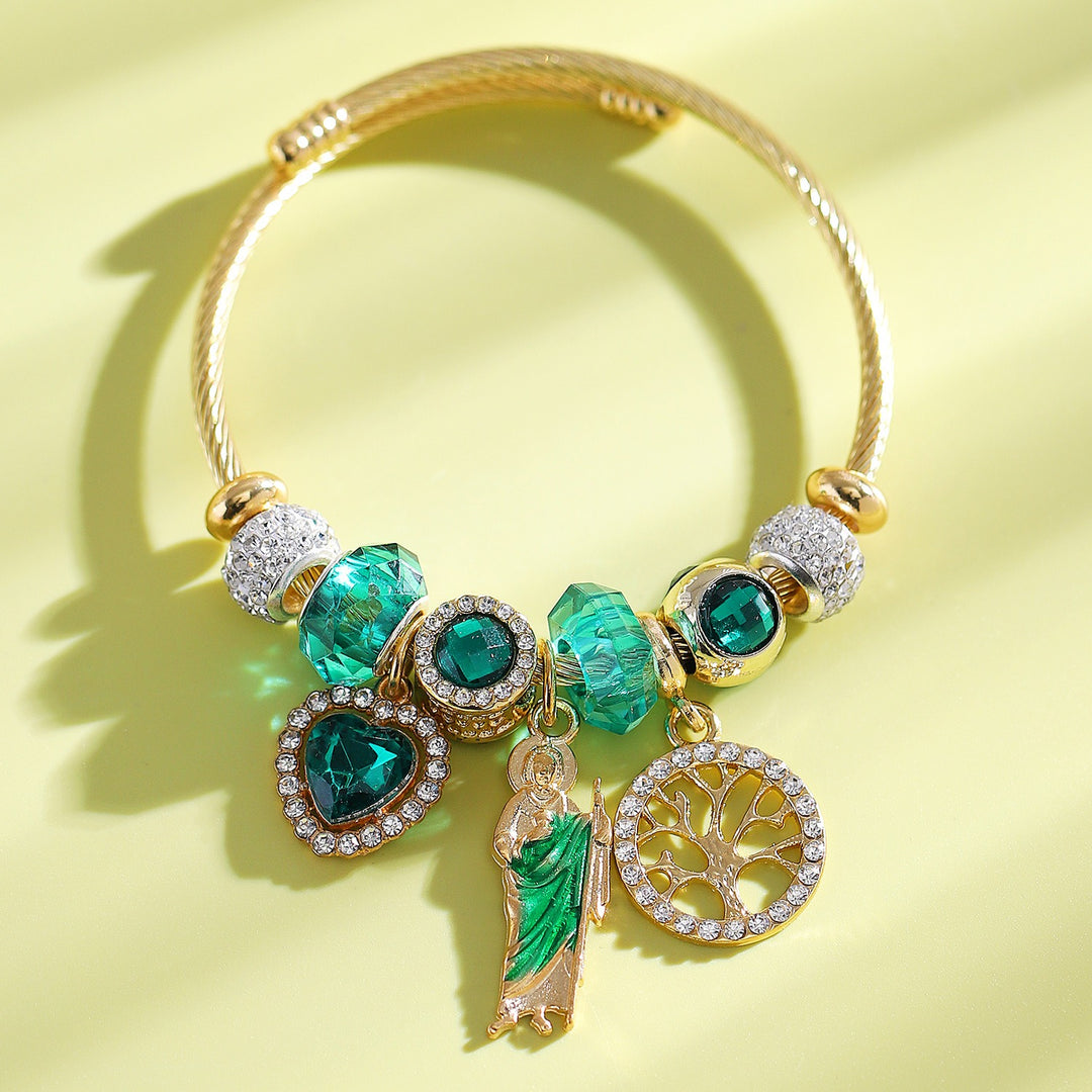 「Spiritual Charm」18K Gold DIY Protection Bracelet