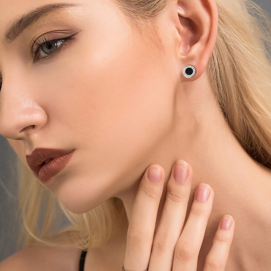 316L Stainless Steel Fake Plug Stud Earrings
