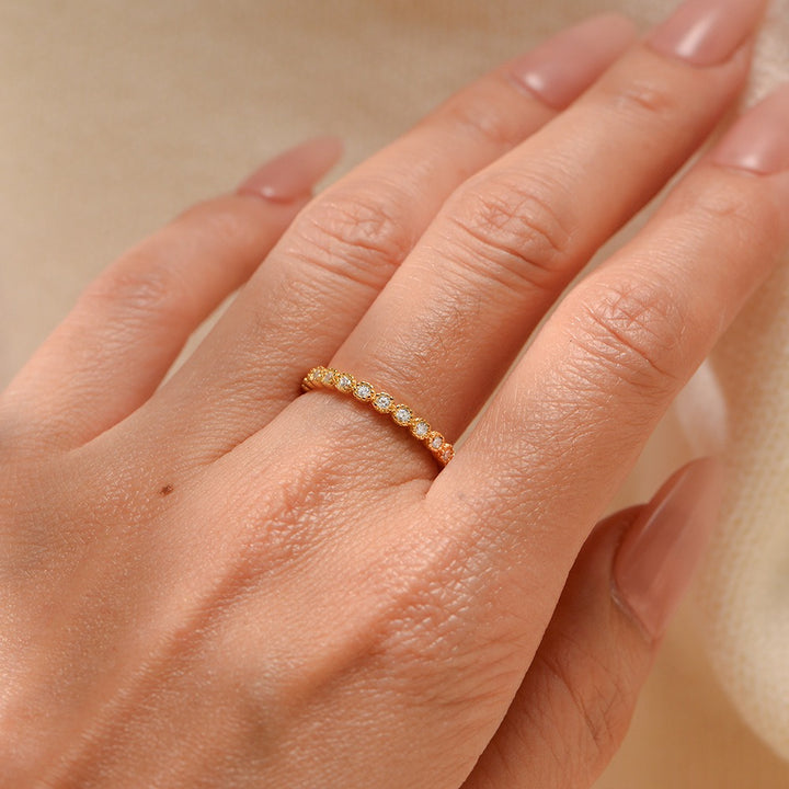 Celestial Stack Minimalist 4-Piece Ring Stacking Set