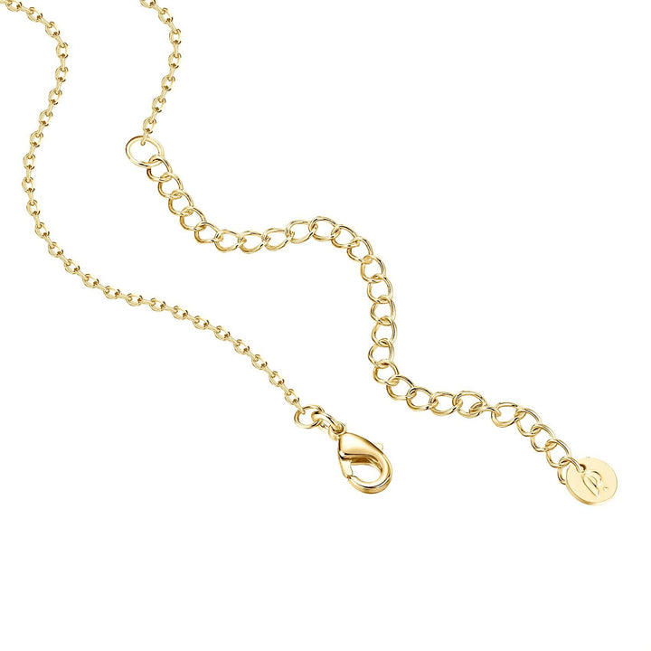 Dainty Minimalist Bezel-Set Moissanite Necklace