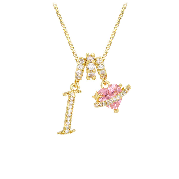 Personalized Initial Letter Necklace