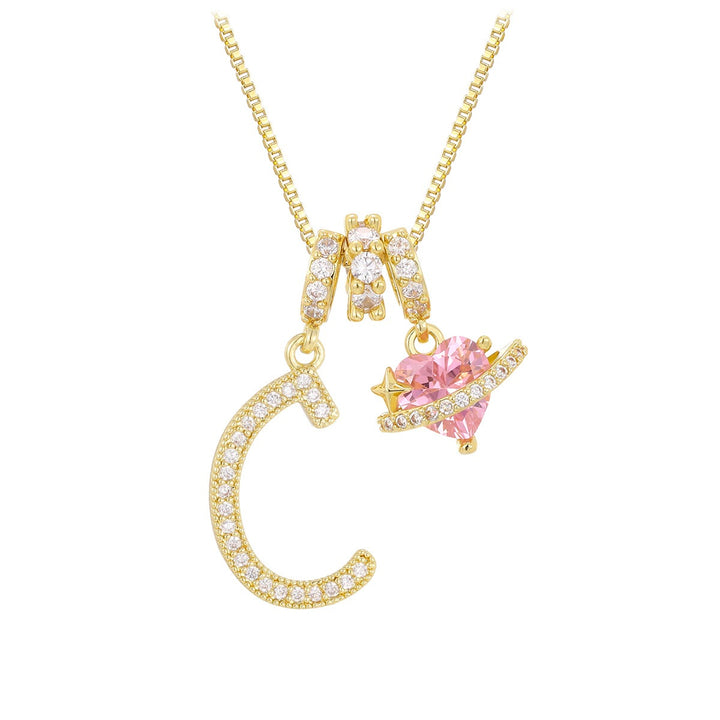Personalized Initial Letter Necklace