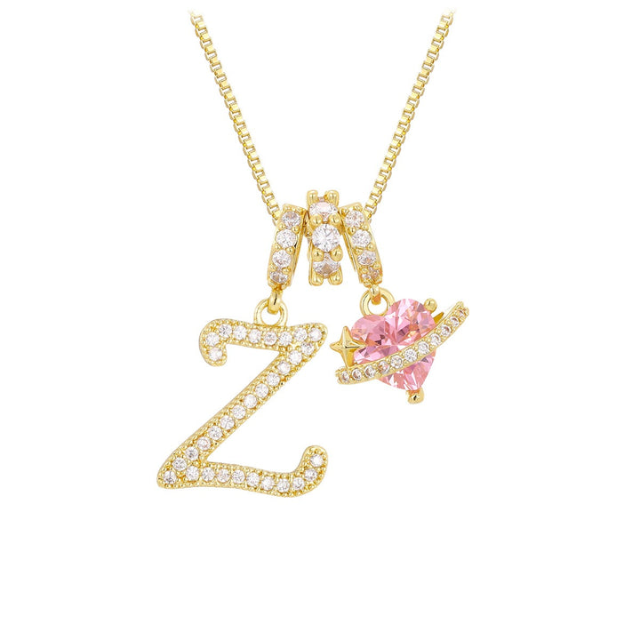 Personalized Initial Letter Necklace